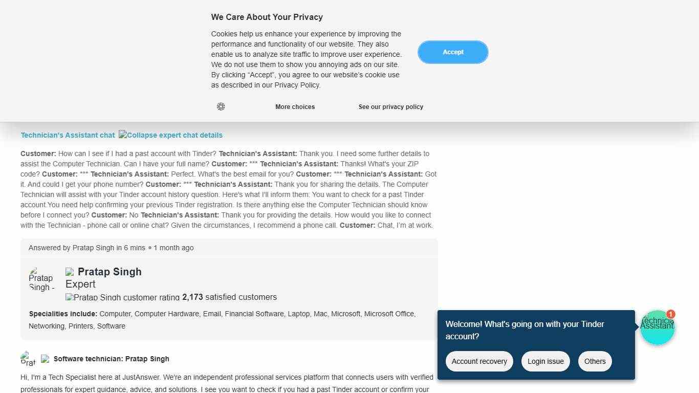 Check for Past Tinder Account? Expert Help & Guide
